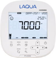LAQUA-PC2000 Laboratórny stolný merač pH/ORP/EC/TDS/RES/SAL, samotný prístroj s držiakom a adaptérom